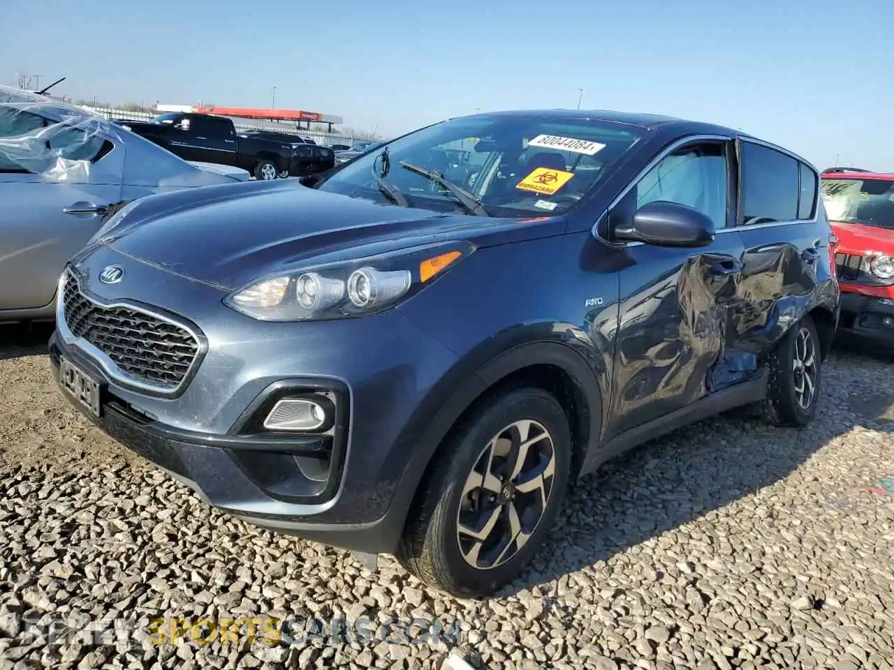 1 Фотография поврежденного автомобиля KNDPMCACXM7941501 KIA SPORTAGE 2021