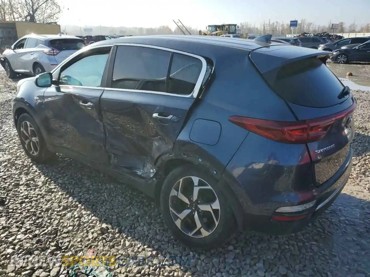 2 Фотография поврежденного автомобиля KNDPMCACXM7941501 KIA SPORTAGE 2021