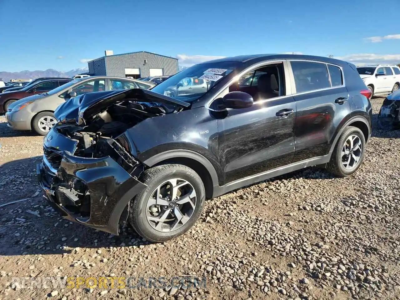 1 Photograph of a damaged car KNDPMCACXM7943006 KIA SPORTAGE 2021