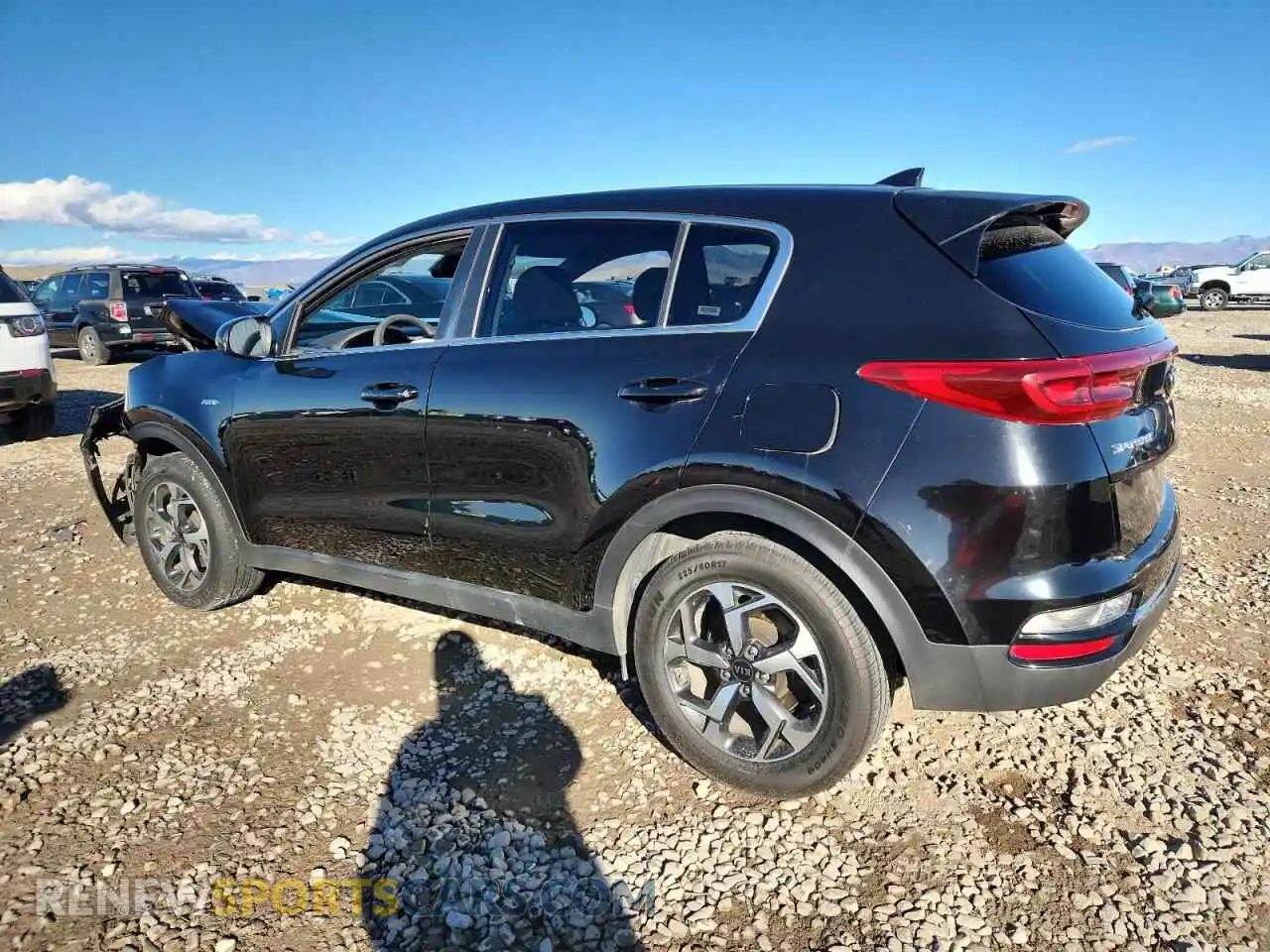 2 Photograph of a damaged car KNDPMCACXM7943006 KIA SPORTAGE 2021