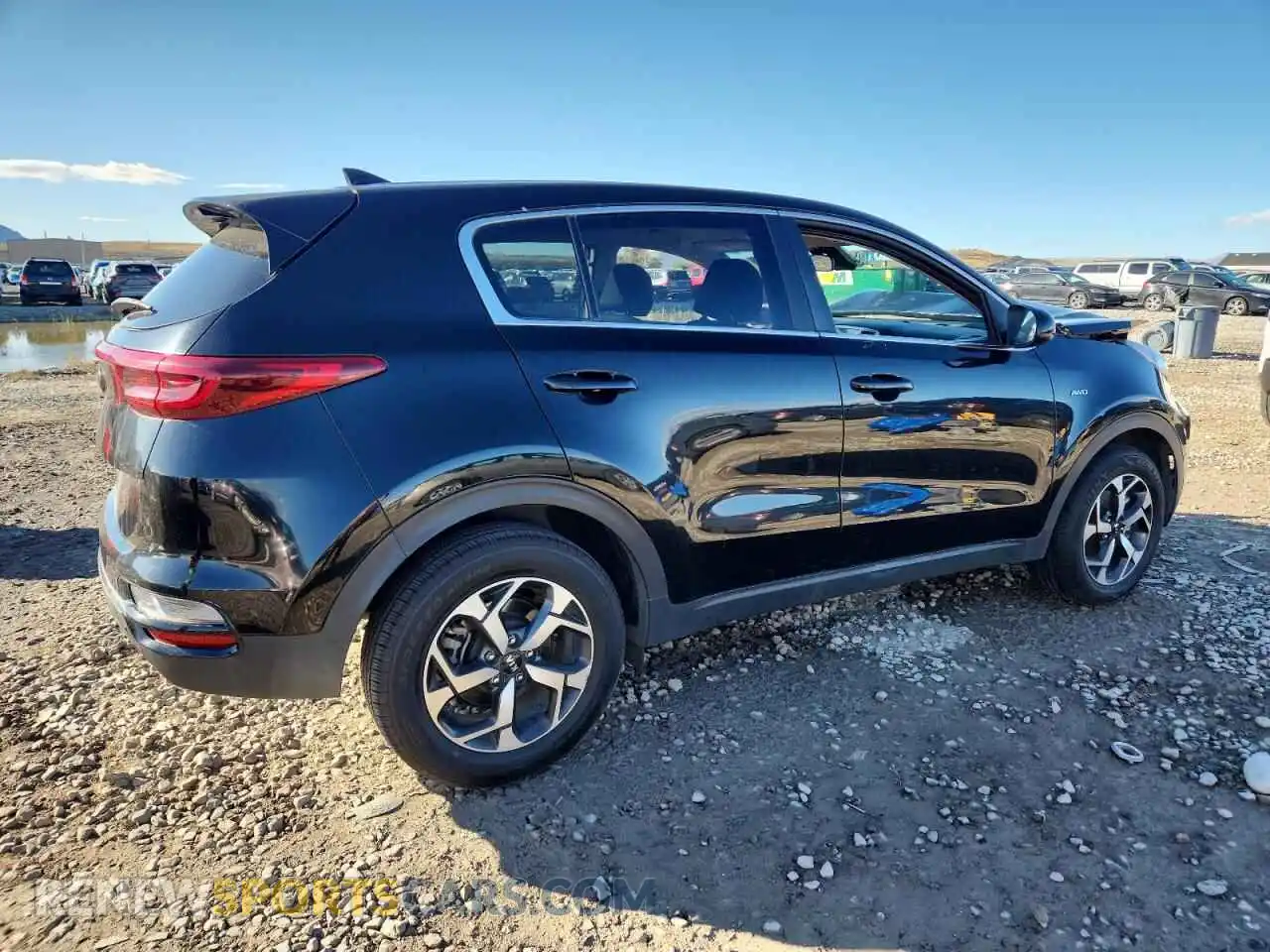 3 Photograph of a damaged car KNDPMCACXM7943006 KIA SPORTAGE 2021