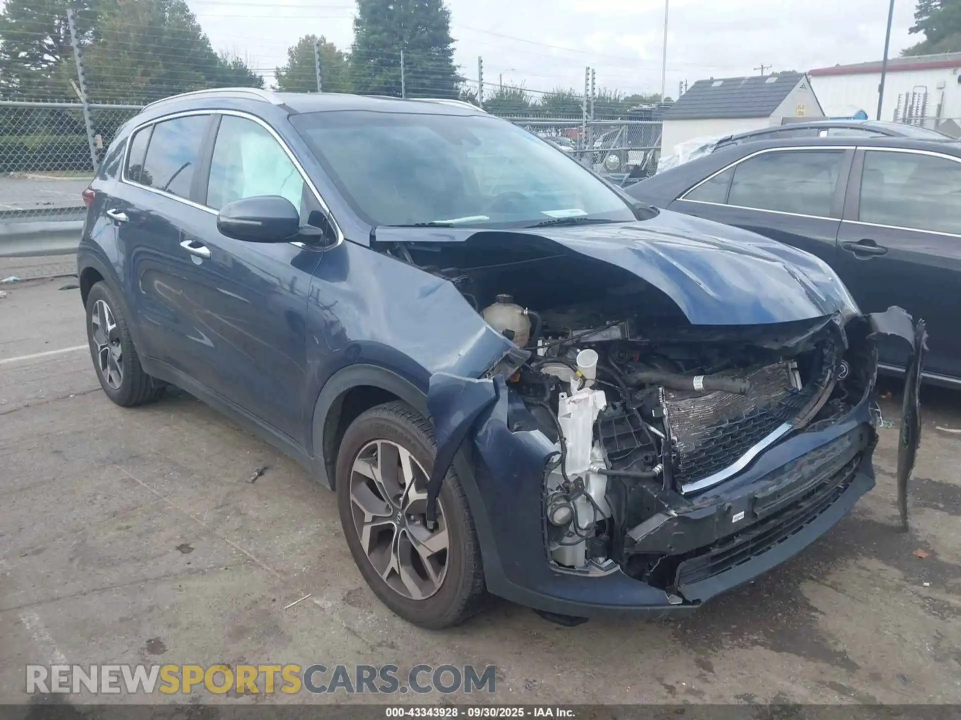 1 Photograph of a damaged car KNDPN3AC0M7873142 KIA SPORTAGE 2021