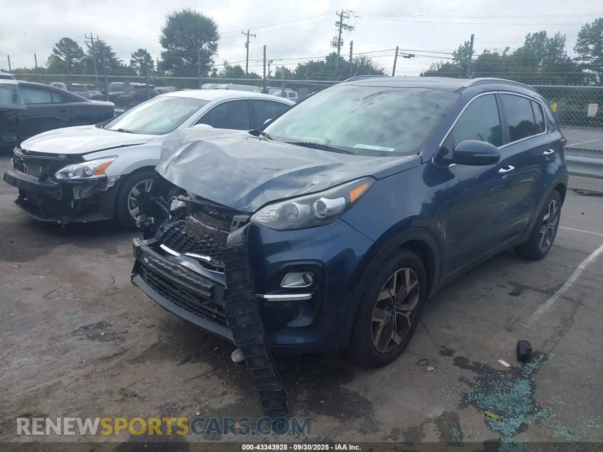 2 Photograph of a damaged car KNDPN3AC0M7873142 KIA SPORTAGE 2021