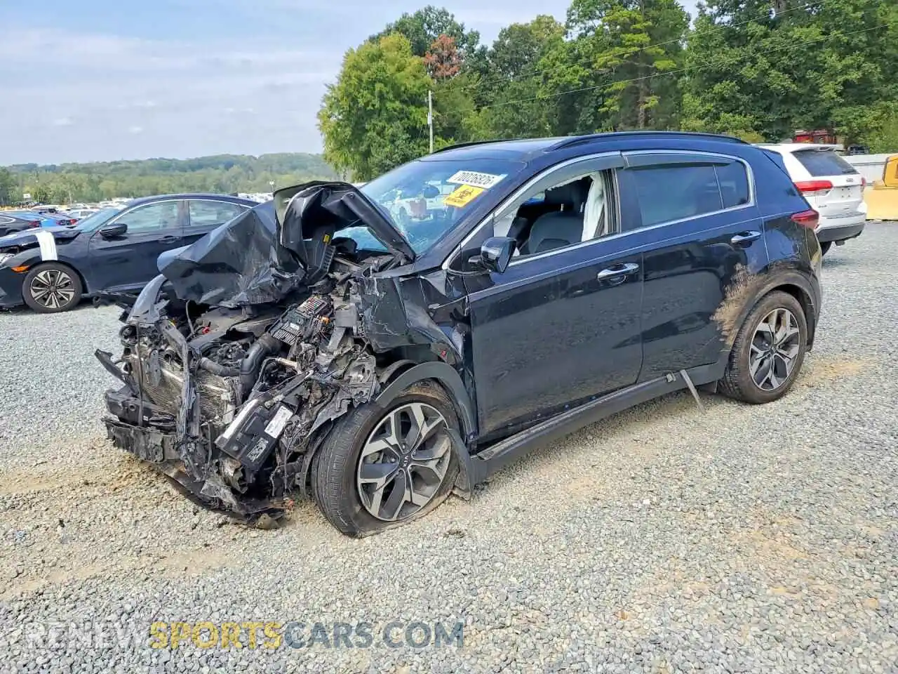 1 fotografías del automóvil dañado KNDPN3AC1M7858794 KIA SPORTAGE 2021