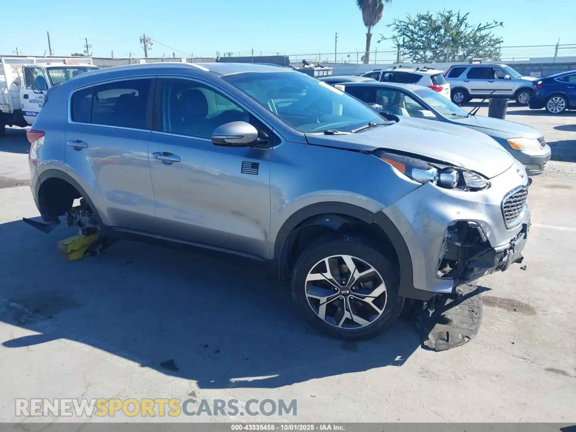 1 Photograph of a damaged car KNDPN3AC1M7890984 KIA SPORTAGE 2021