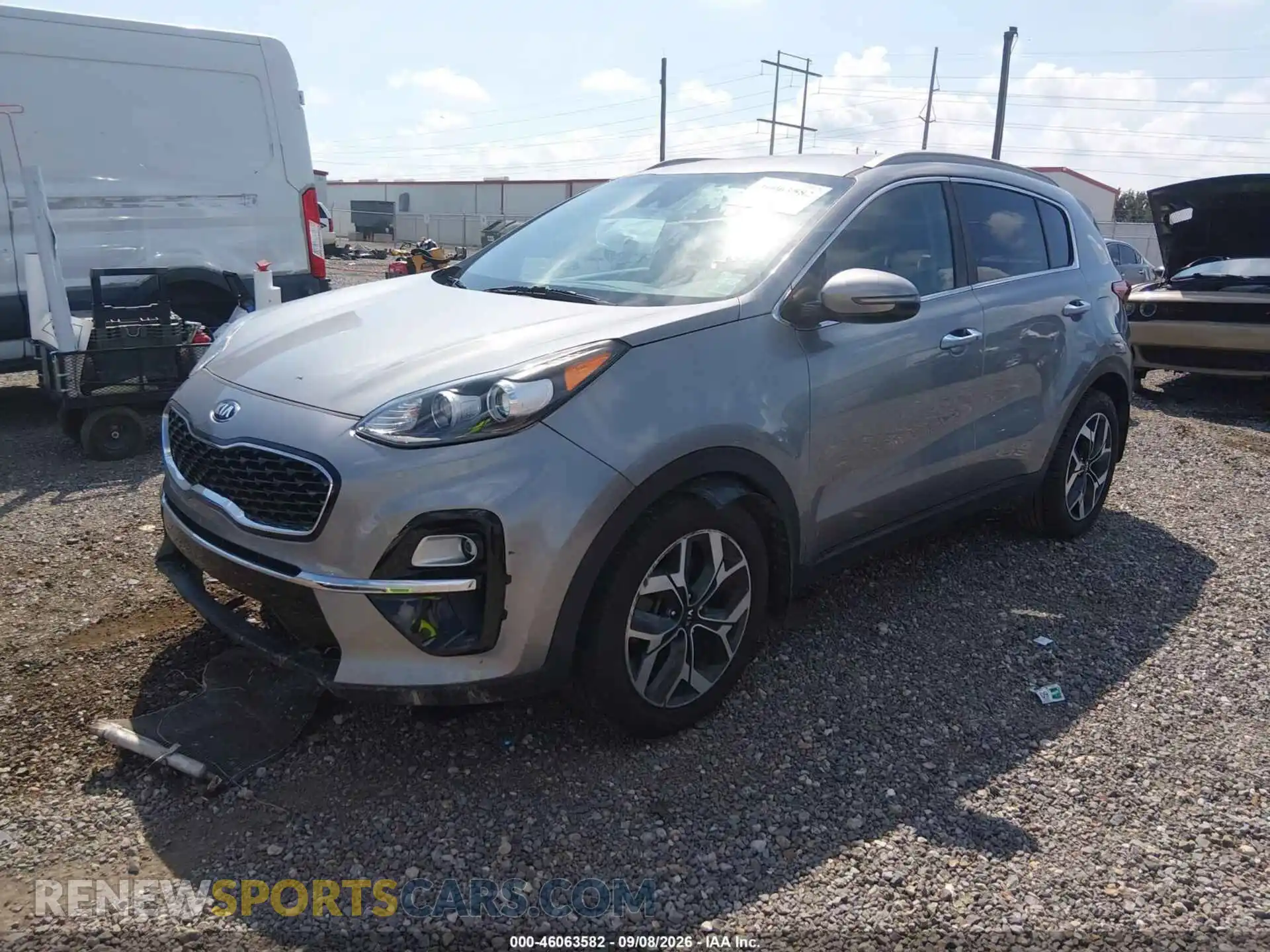 2 Photograph of a damaged car KNDPN3AC3M7855833 KIA SPORTAGE 2021