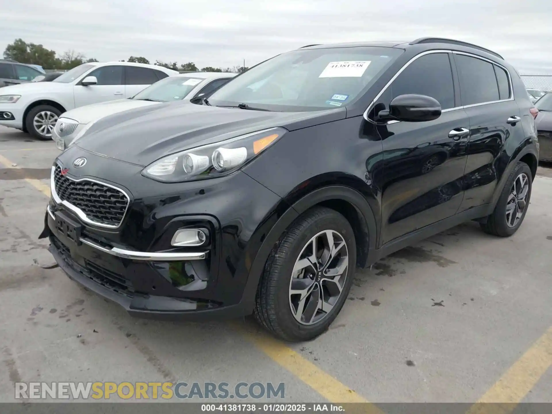 2 Photograph of a damaged car KNDPN3AC4M7856358 KIA SPORTAGE 2021