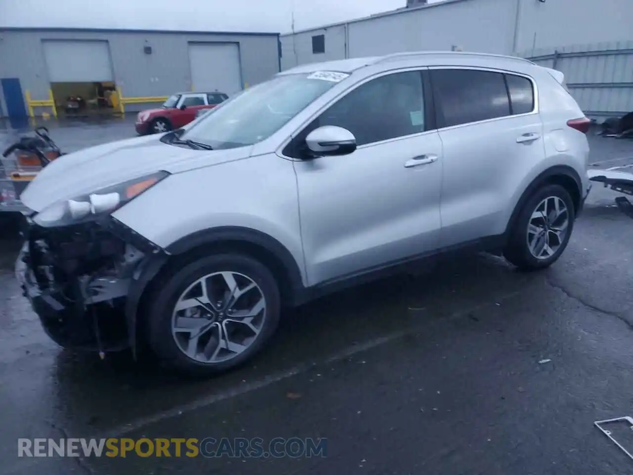 1 Photograph of a damaged car KNDPN3AC7M7926502 KIA SPORTAGE 2021