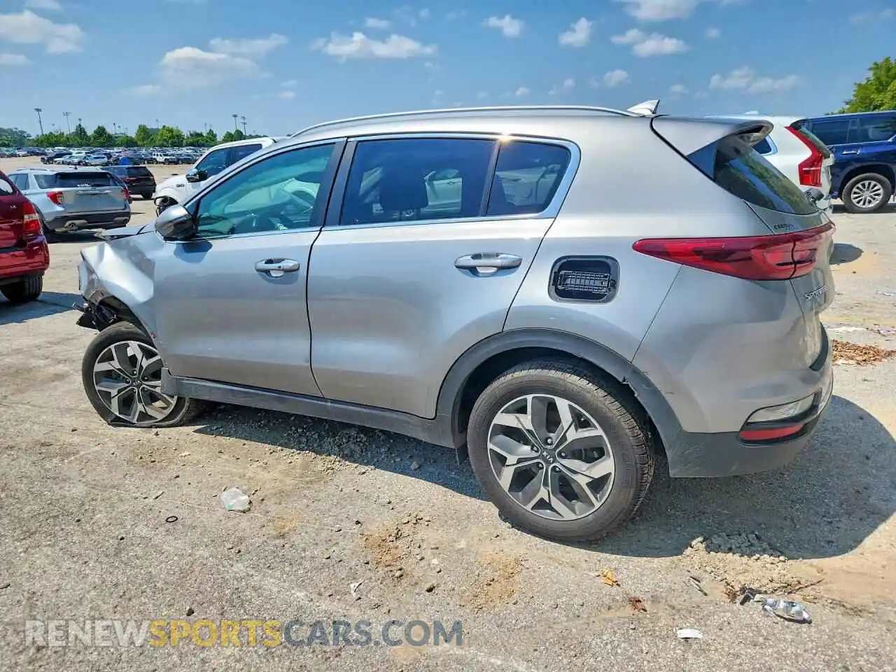 2 Photograph of a damaged car KNDPN3AC8M7856945 KIA SPORTAGE 2021