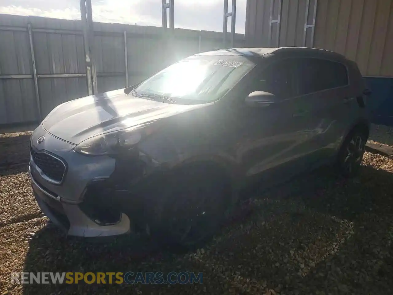 1 Photograph of a damaged car KNDPN3ACXM7921374 KIA SPORTAGE 2021