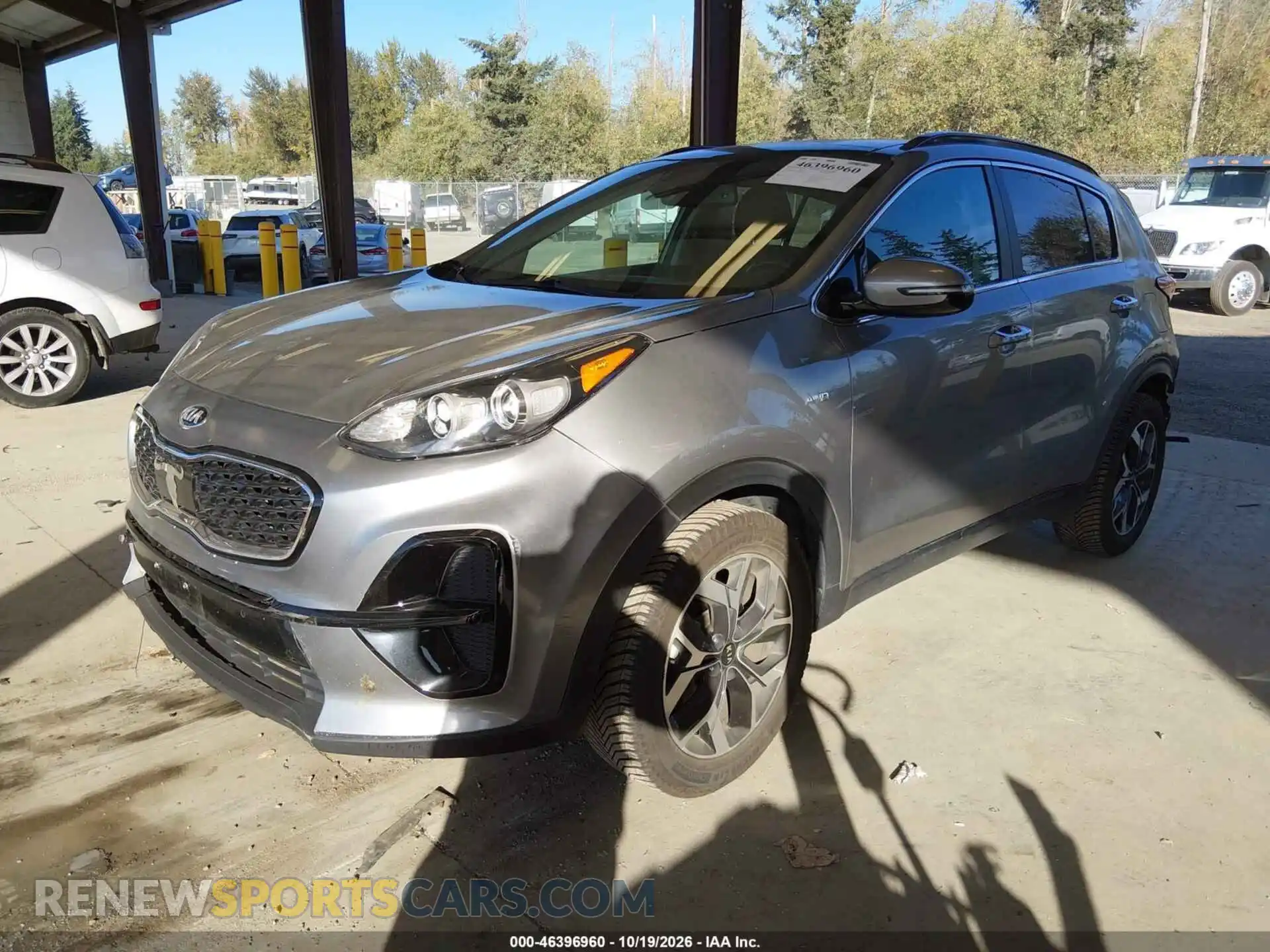 2 Photograph of a damaged car KNDPNCAC2M7860439 KIA SPORTAGE 2021