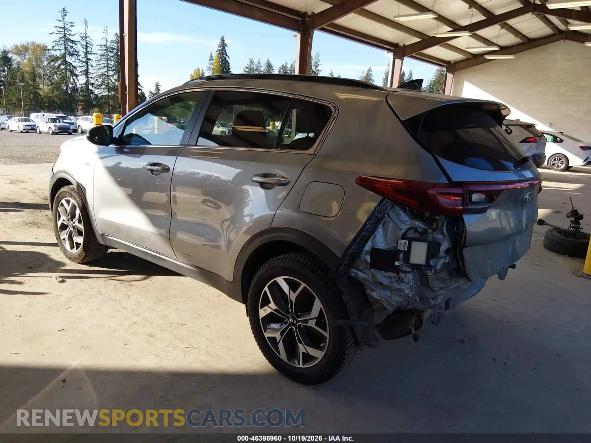 3 Photograph of a damaged car KNDPNCAC2M7860439 KIA SPORTAGE 2021