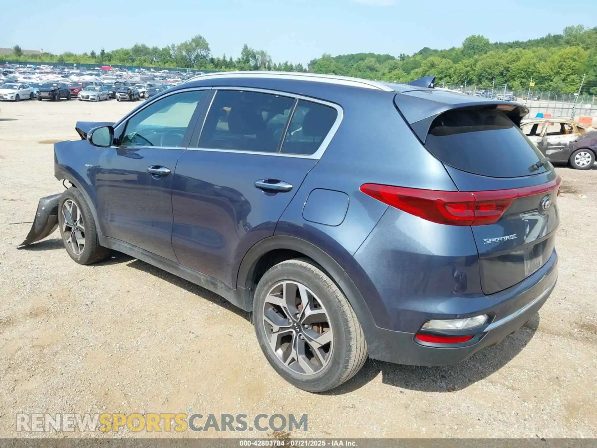 3 Photograph of a damaged car KNDPNCAC2M7874972 KIA SPORTAGE 2021