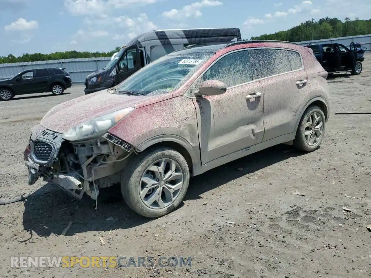 1 Photograph of a damaged car KNDPNCAC4M7846185 KIA SPORTAGE 2021