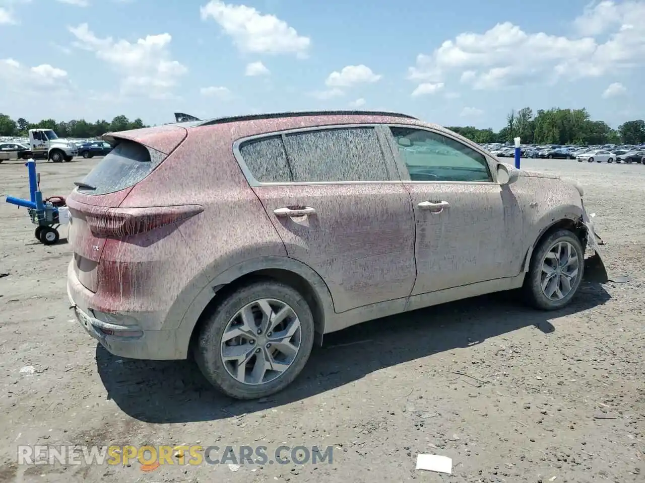 3 Photograph of a damaged car KNDPNCAC4M7846185 KIA SPORTAGE 2021