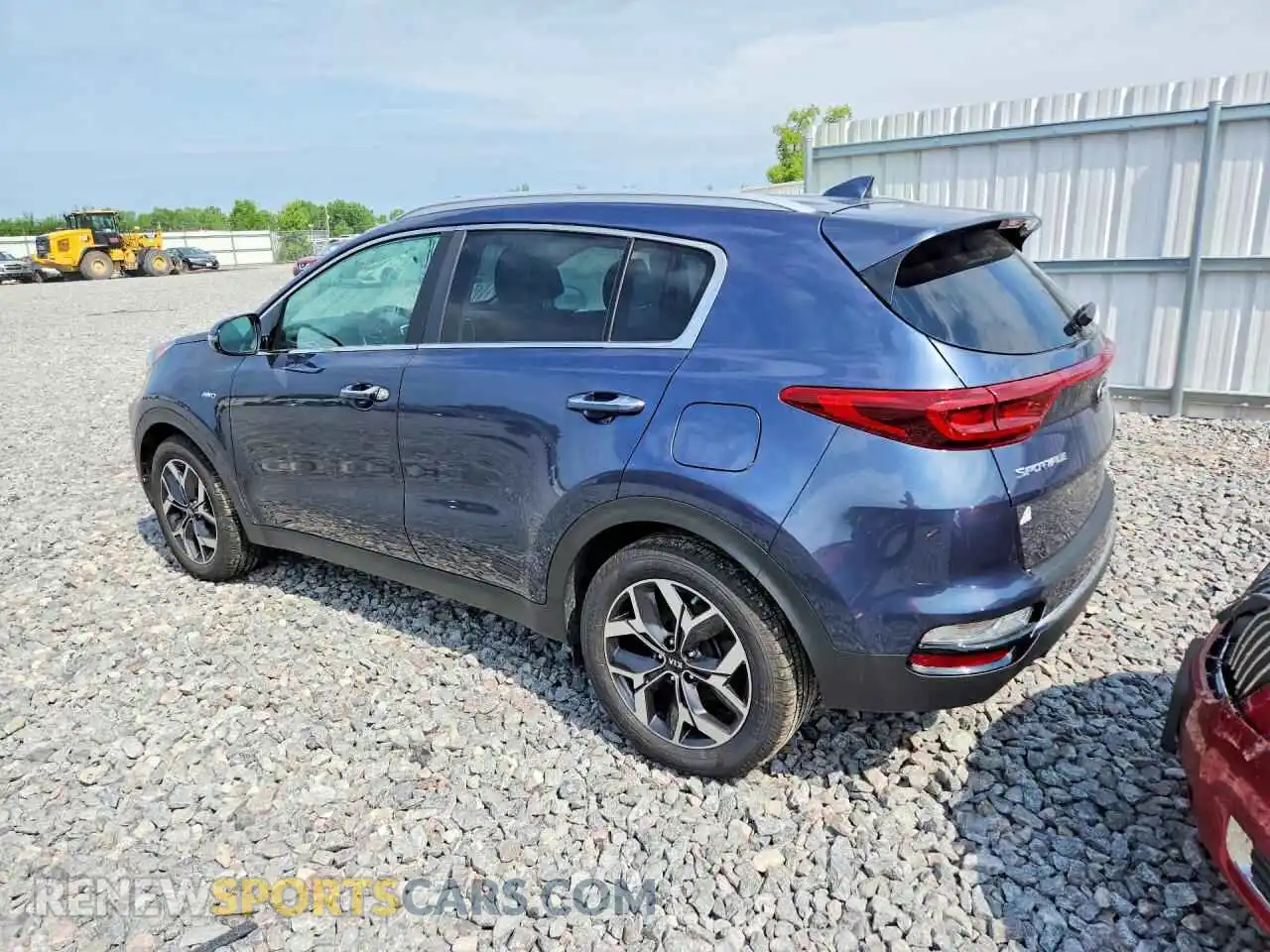 2 Фотография поврежденного автомобиля KNDPNCAC5M7858653 KIA SPORTAGE 2021