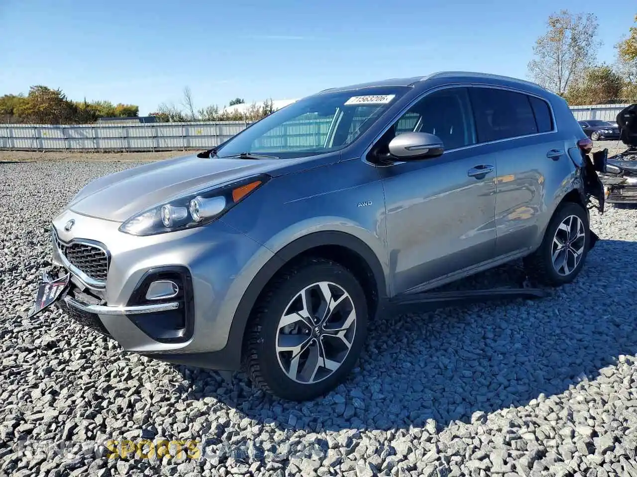 1 Photograph of a damaged car KNDPNCAC7M7889130 KIA SPORTAGE 2021