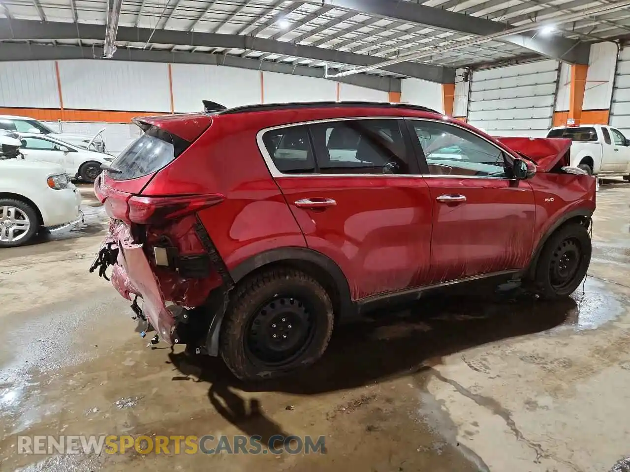 3 Photograph of a damaged car KNDPNCAC7M7914768 KIA SPORTAGE 2021