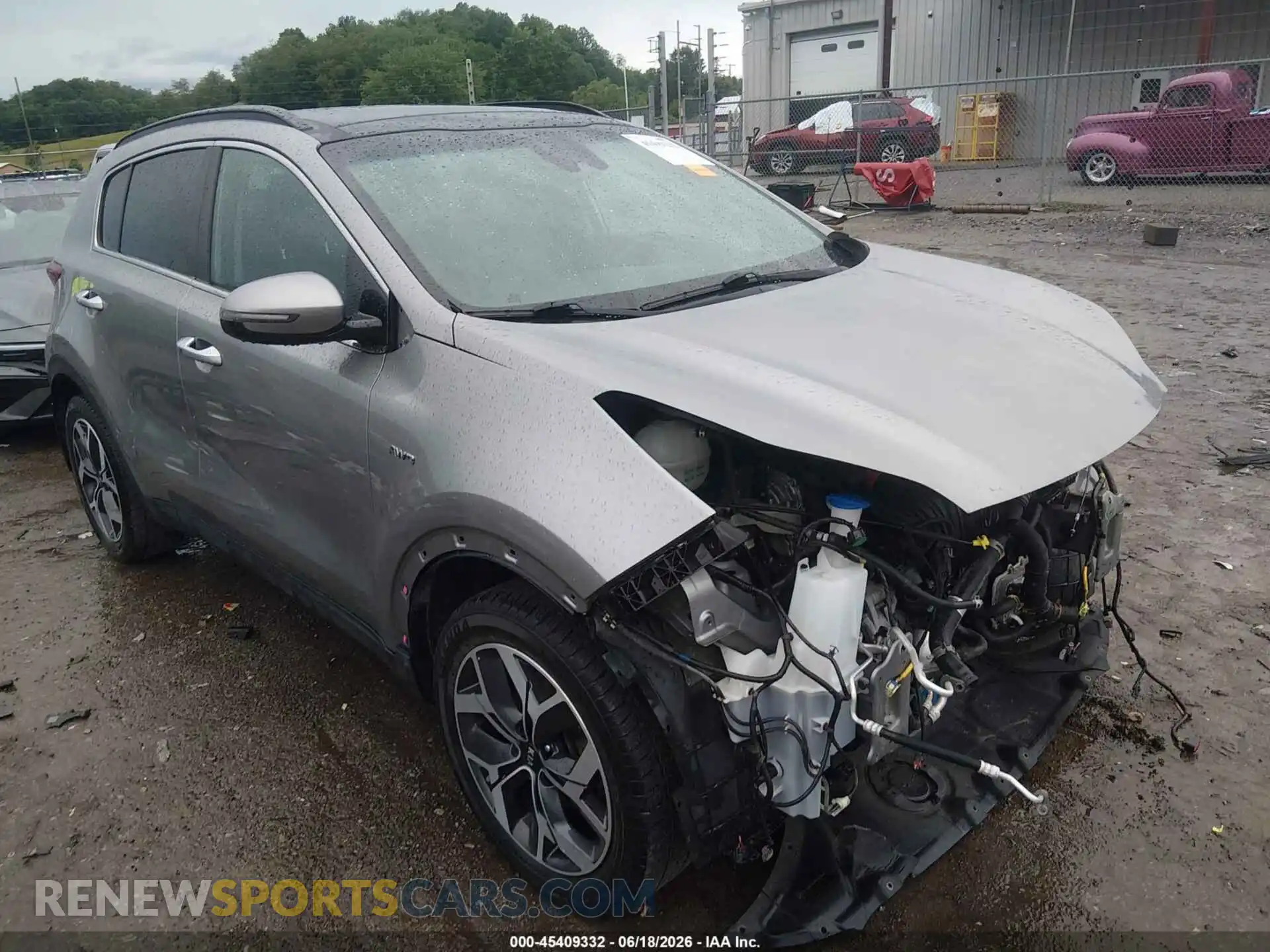 1 Photograph of a damaged car KNDPNCACXM7850631 KIA SPORTAGE 2021