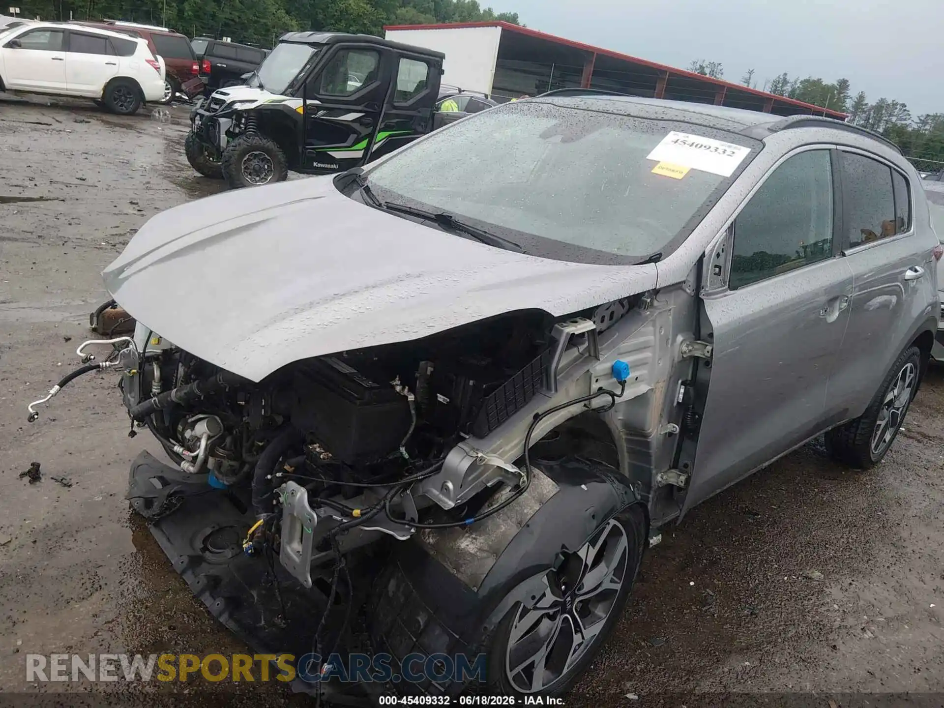2 Photograph of a damaged car KNDPNCACXM7850631 KIA SPORTAGE 2021