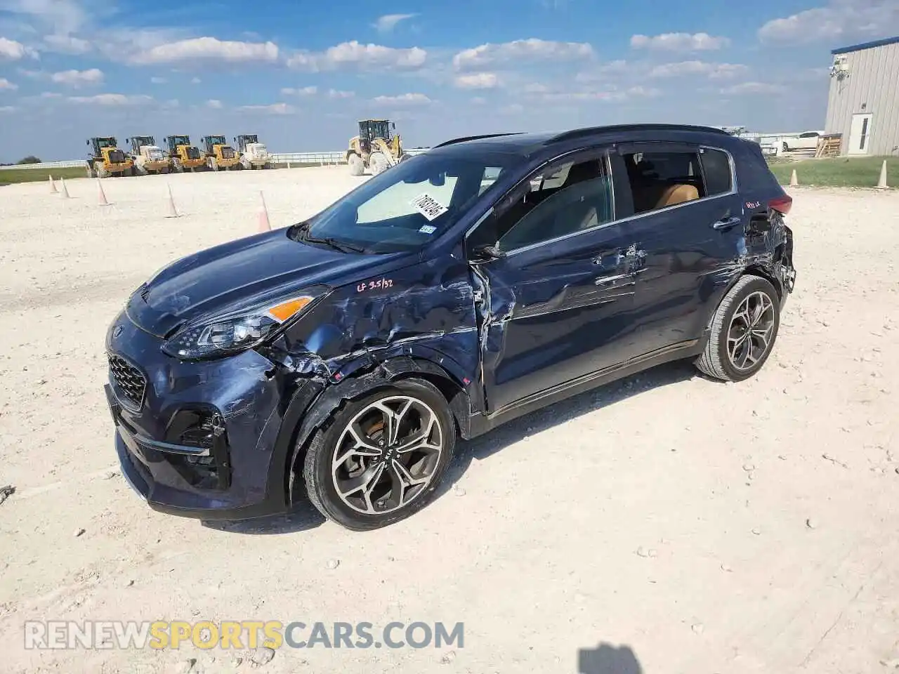 1 Фотография поврежденного автомобиля KNDPR3A6XM7871395 KIA SPORTAGE 2021