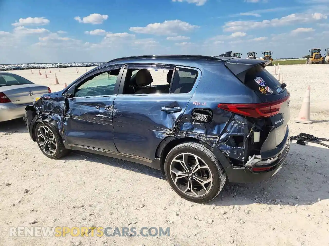 2 Фотография поврежденного автомобиля KNDPR3A6XM7871395 KIA SPORTAGE 2021