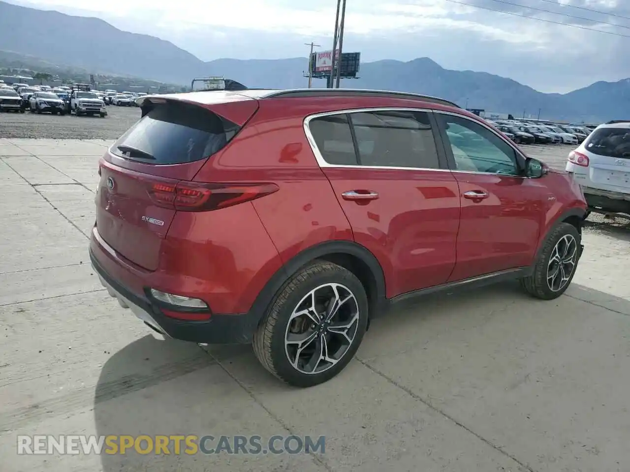 3 Photograph of a damaged car KNDPRCA60M7852399 KIA SPORTAGE 2021