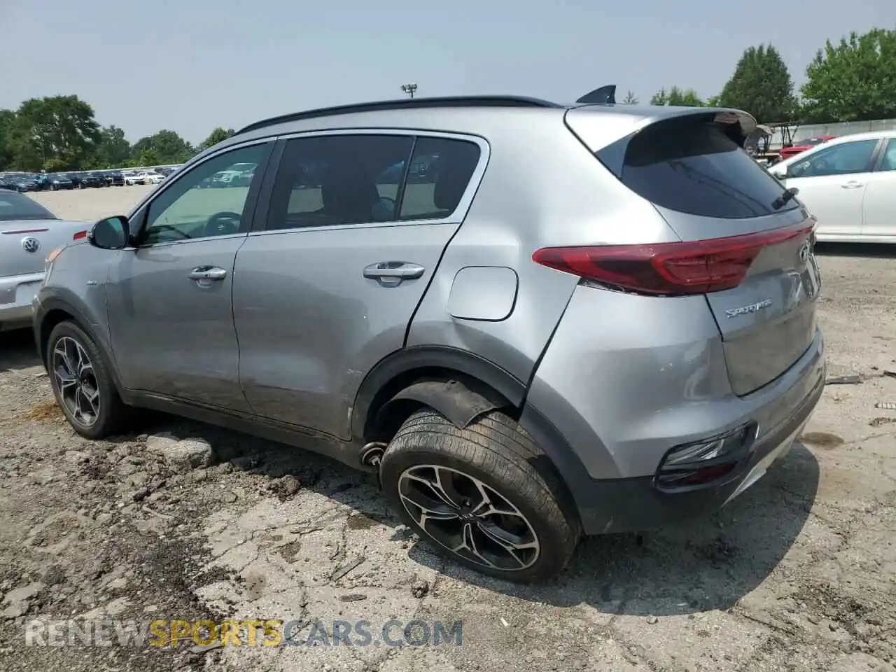 2 Photograph of a damaged car KNDPRCA63M7870184 KIA SPORTAGE 2021