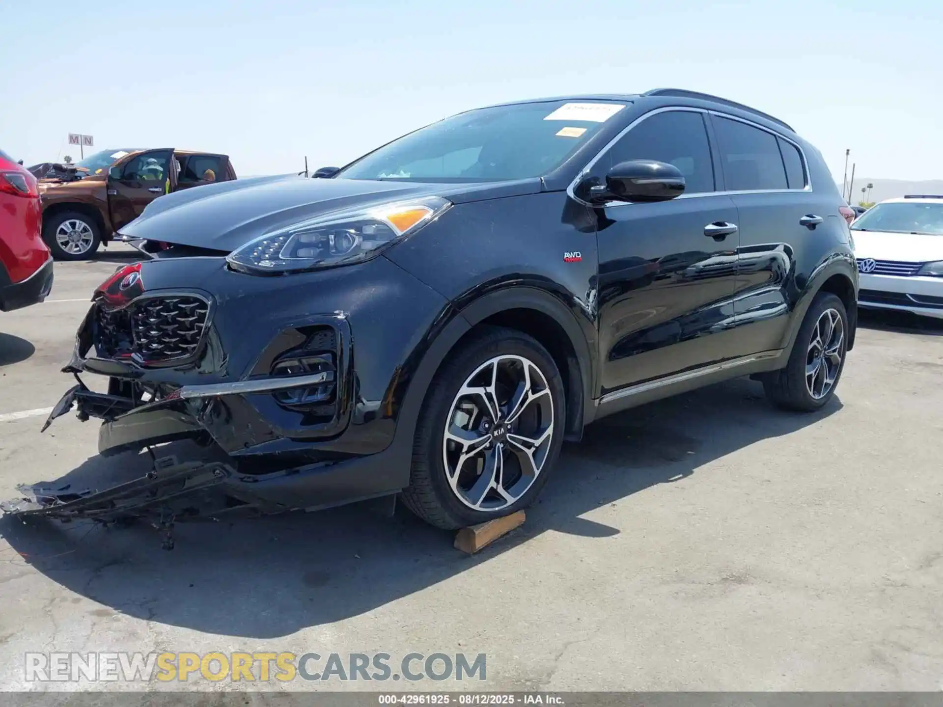2 Photograph of a damaged car KNDPRCA69M7850375 KIA SPORTAGE 2021