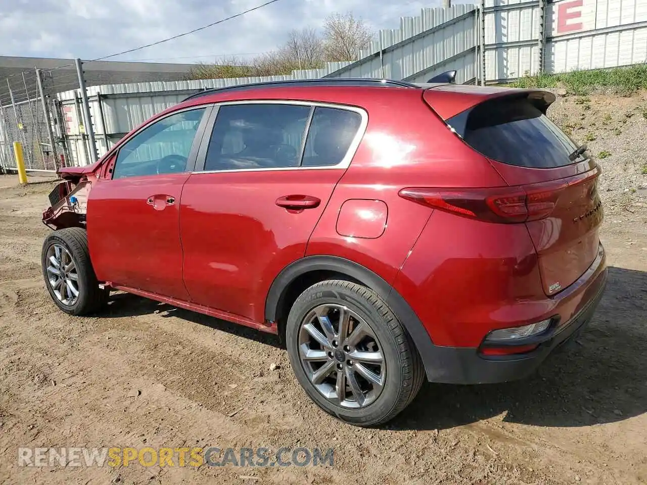 2 Photograph of a damaged car KNDP63AC6N7960672 KIA SPORTAGE 2022