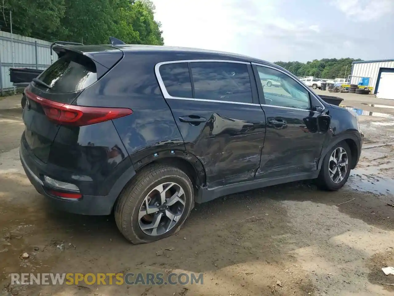 3 Photograph of a damaged car KNDPM3AC9N7016550 KIA SPORTAGE 2022