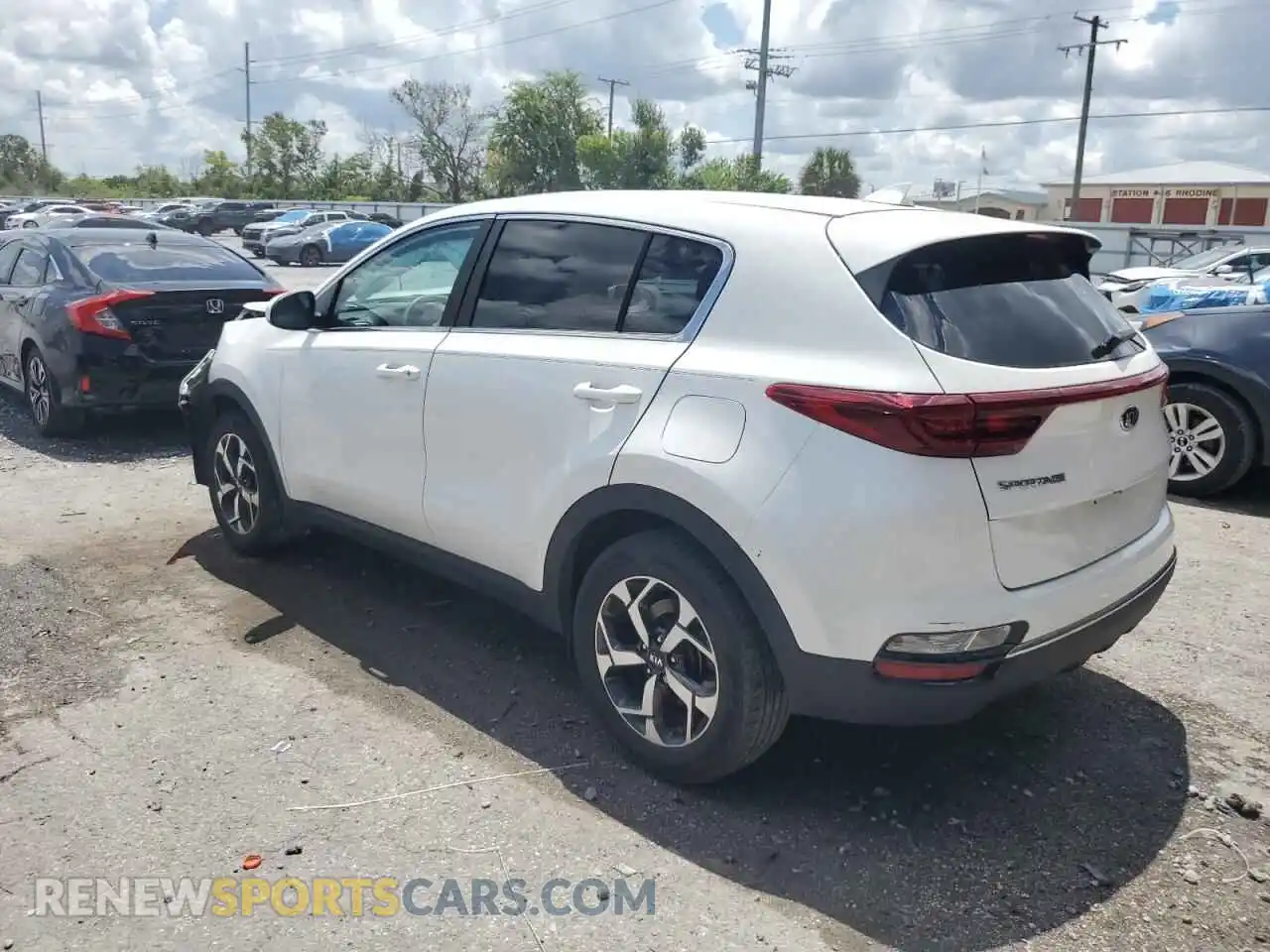 2 Photograph of a damaged car KNDPM3AC9N7017648 KIA SPORTAGE 2022