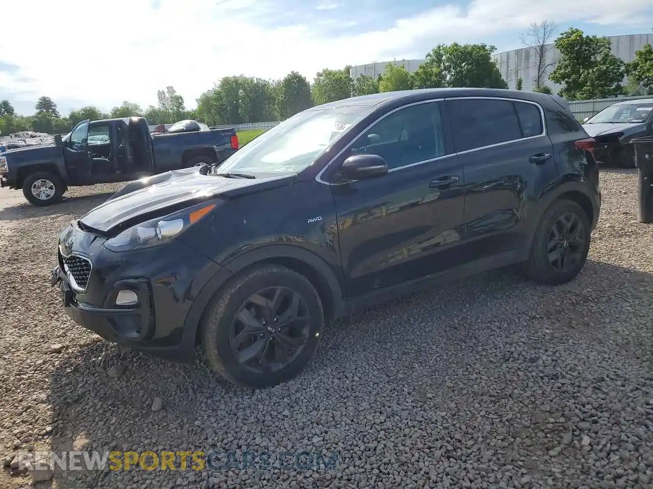 1 Photograph of a damaged car KNDPMCAC1N7951075 KIA SPORTAGE 2022