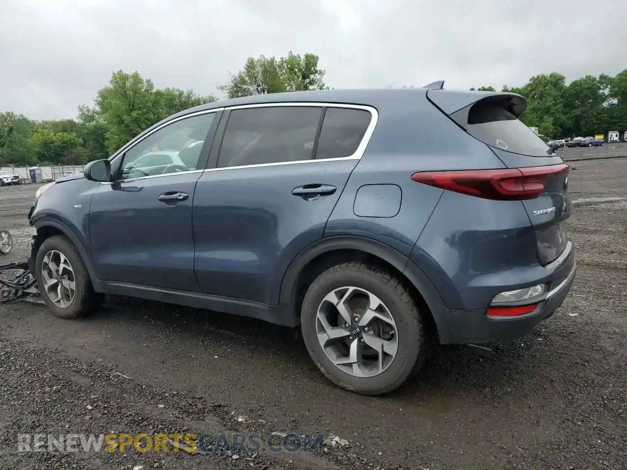2 Photograph of a damaged car KNDPMCAC3N7975619 KIA SPORTAGE 2022