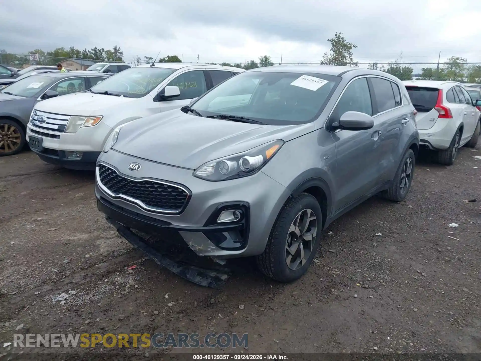 2 Photograph of a damaged car KNDPMCAC6N7014318 KIA SPORTAGE 2022