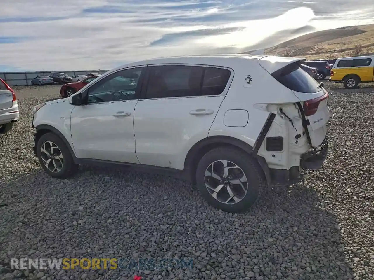 2 Фотография поврежденного автомобиля KNDPMCAC9N7009033 KIA SPORTAGE 2022
