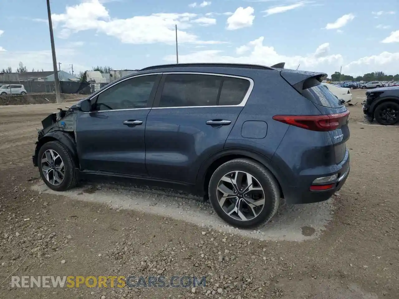 2 fotografías del automóvil dañado KNDPN3AC1N7995154 KIA SPORTAGE 2022