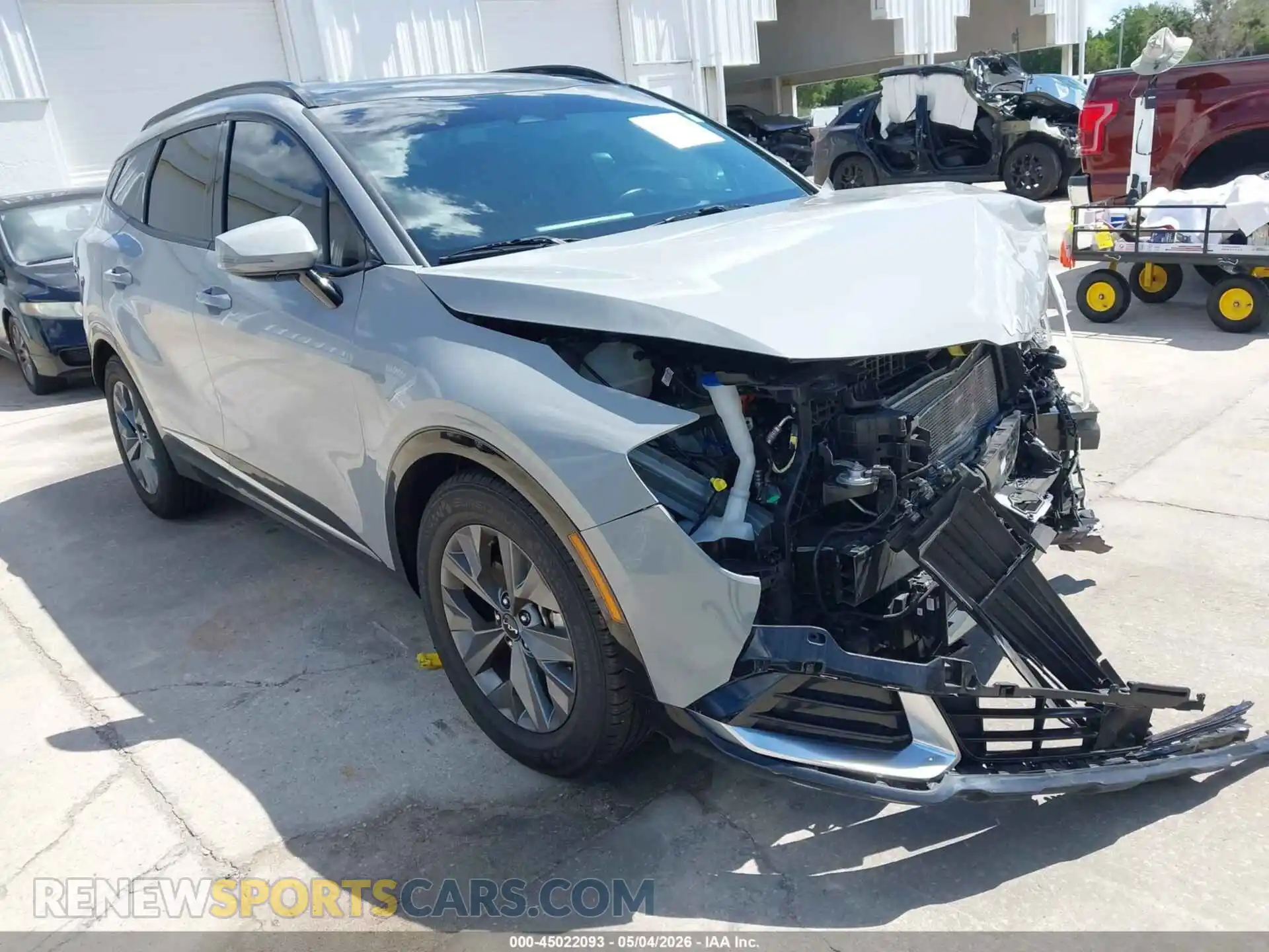 1 Photograph of a damaged car 5XYK43AF5PG103825 KIA SPORTAGE 2023