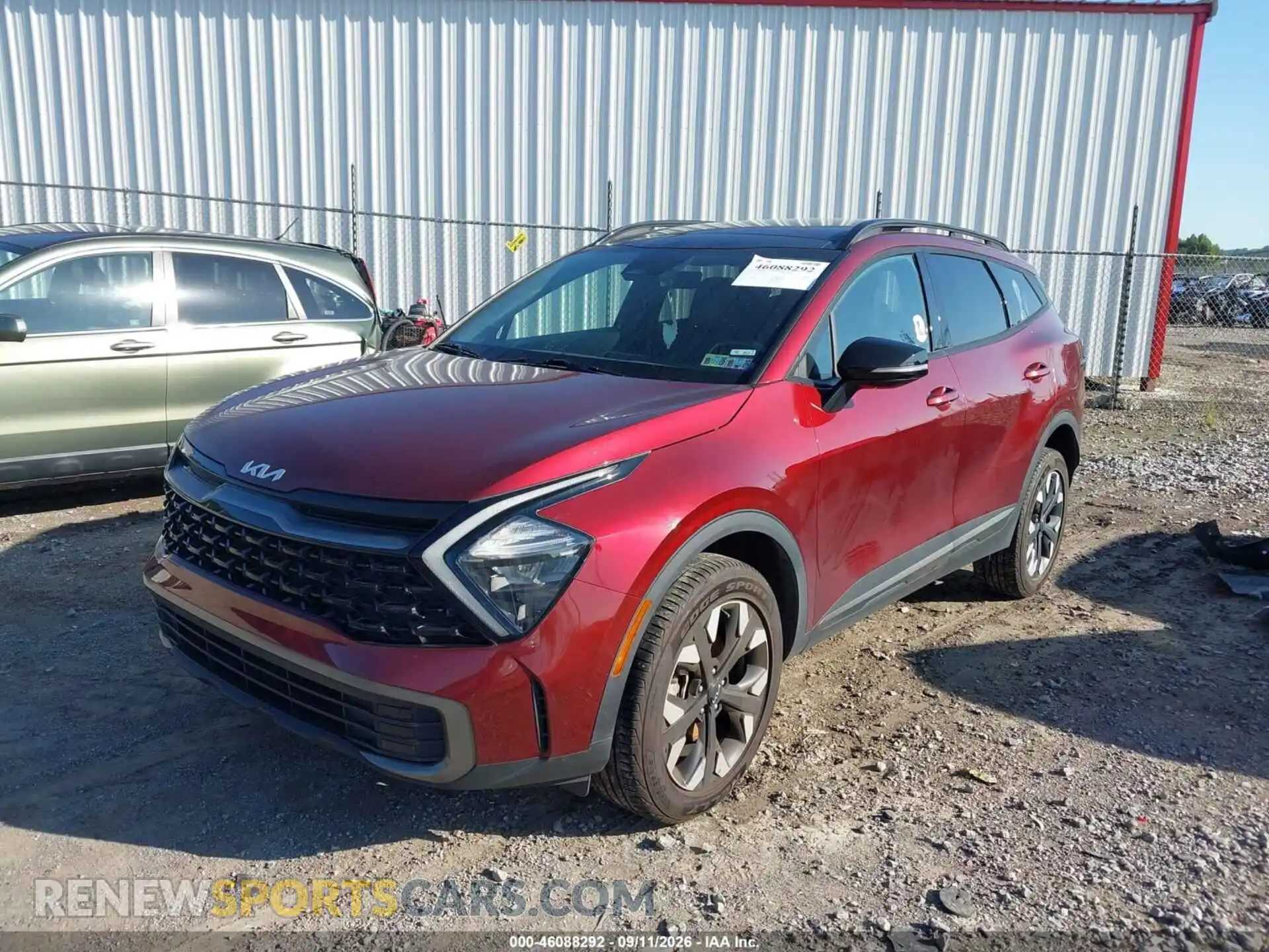 2 Фотография поврежденного автомобиля 5XYK6CAF5PG067354 KIA SPORTAGE 2023