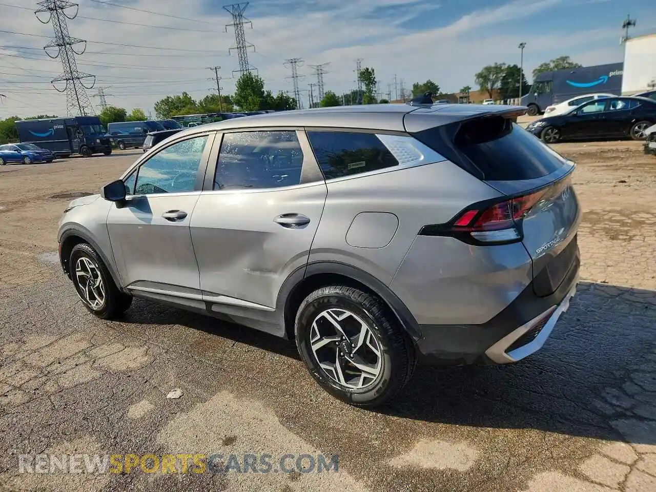 2 Фотография поврежденного автомобиля KNDPUCAF1P7174572 KIA SPORTAGE 2023