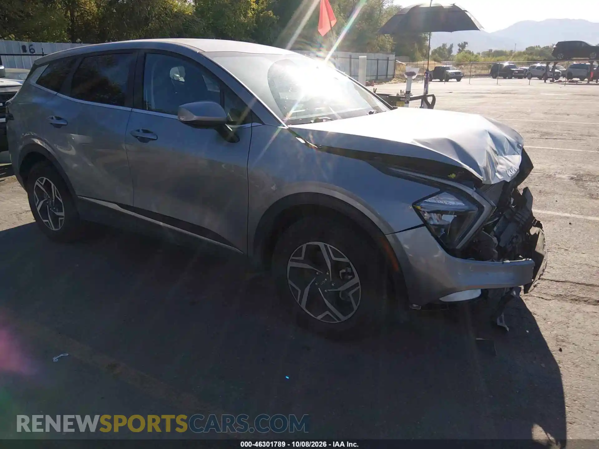 1 Photograph of a damaged car KNDPUCAF2P7166321 KIA SPORTAGE 2023