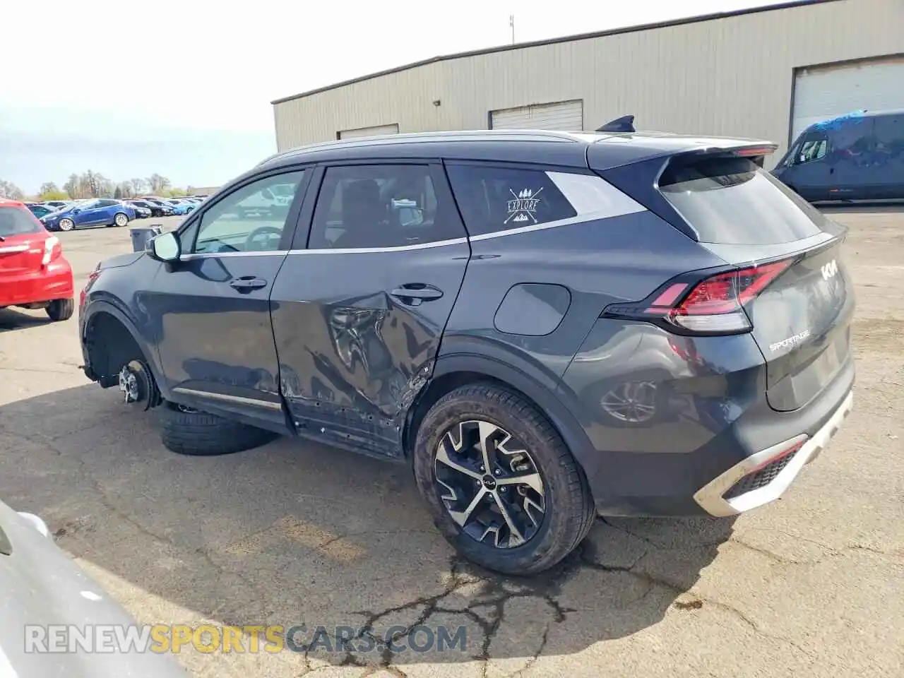 2 Photograph of a damaged car KNDPVCAG0P7067583 KIA SPORTAGE 2023