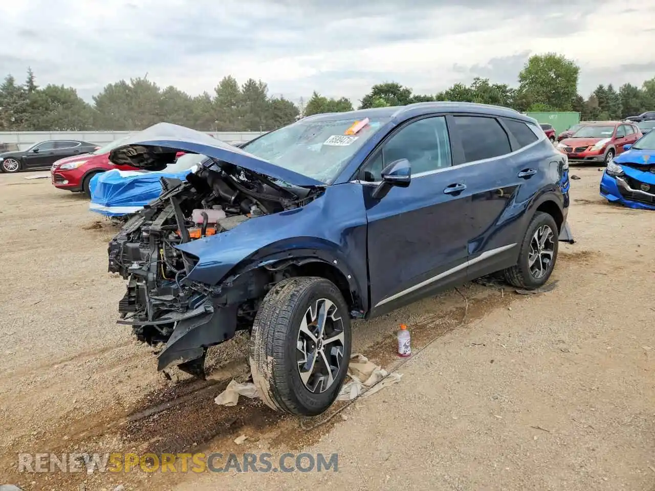 1 Фотография поврежденного автомобиля KNDPVCAG0P7081225 KIA SPORTAGE 2023