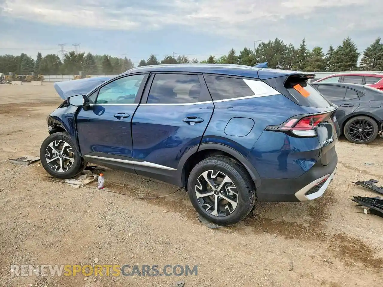 2 Фотография поврежденного автомобиля KNDPVCAG0P7081225 KIA SPORTAGE 2023
