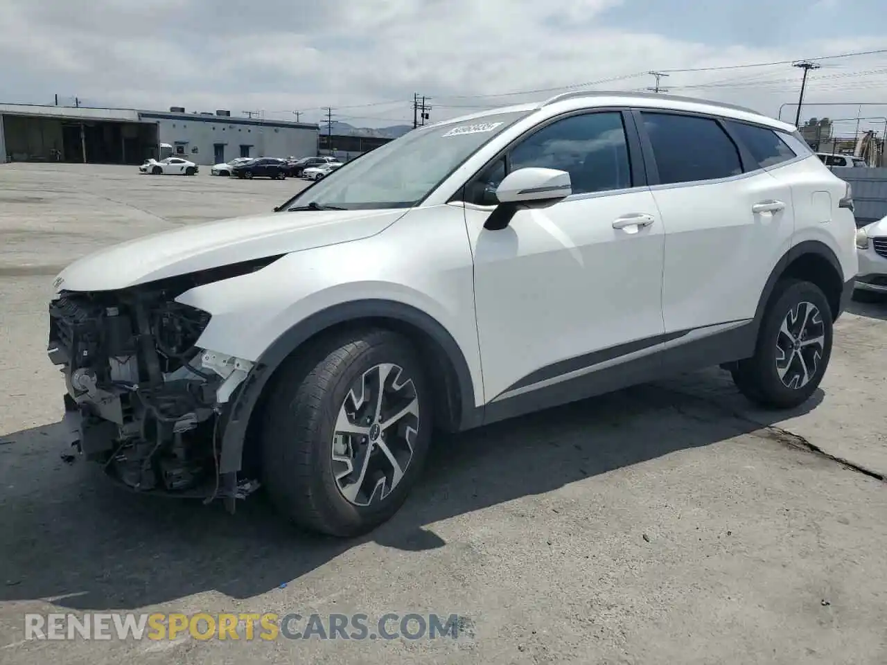 1 Photograph of a damaged car KNDPVCAG1P7100977 KIA SPORTAGE 2023