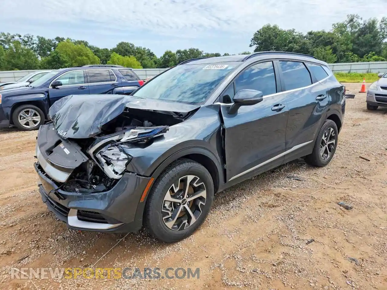1 Photograph of a damaged car KNDPVCAG2P7077676 KIA SPORTAGE 2023