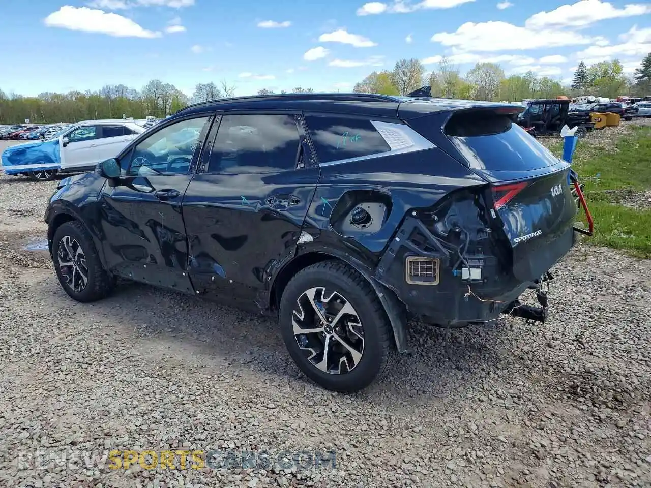 2 Photograph of a damaged car KNDPVCAG3P7041222 KIA SPORTAGE 2023
