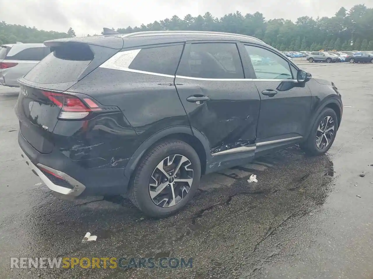 3 fotografías del automóvil dañado KNDPVCAG3P7057789 KIA SPORTAGE 2023