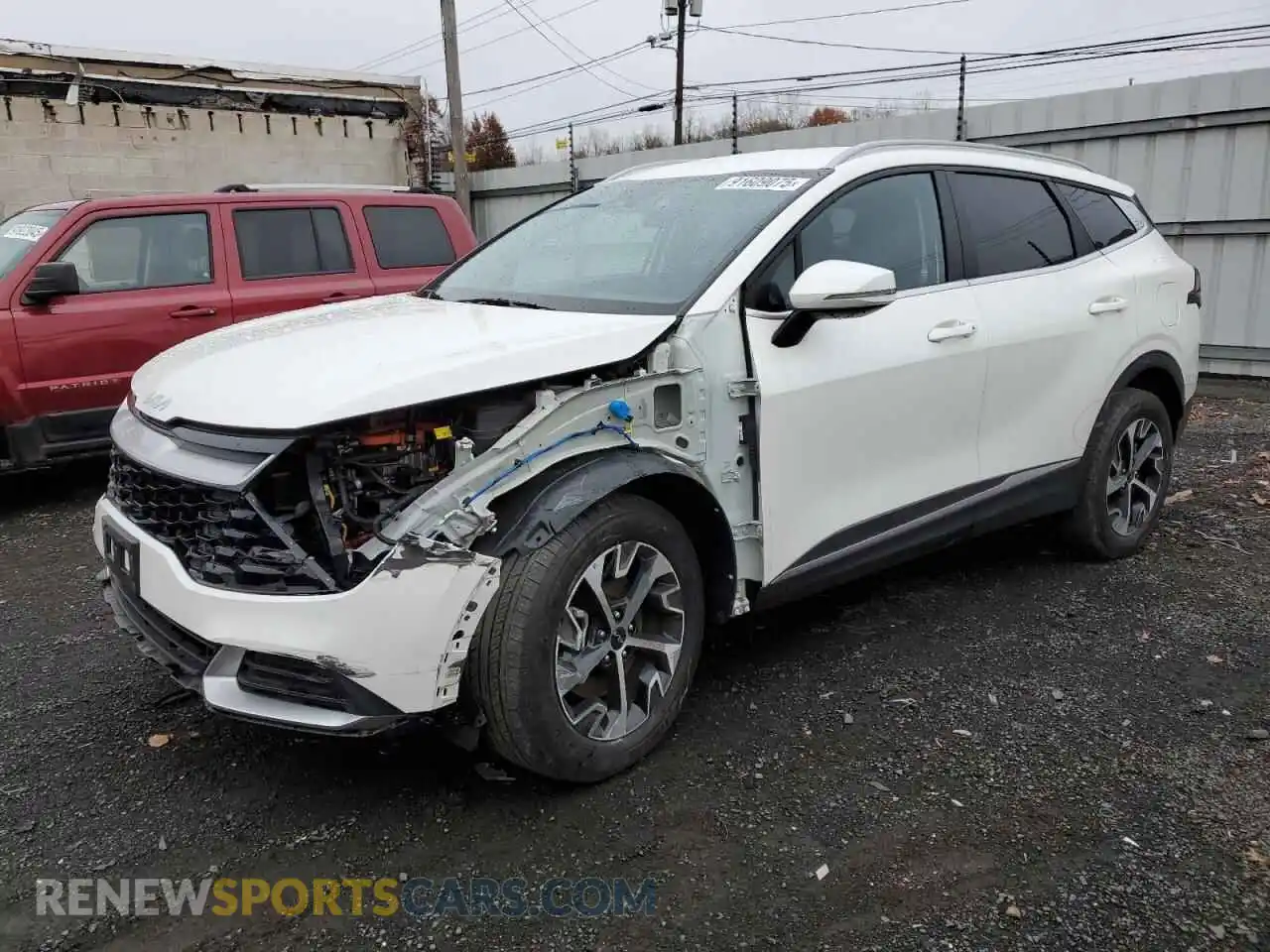 1 Photograph of a damaged car KNDPVCAG3P7092526 KIA SPORTAGE 2023
