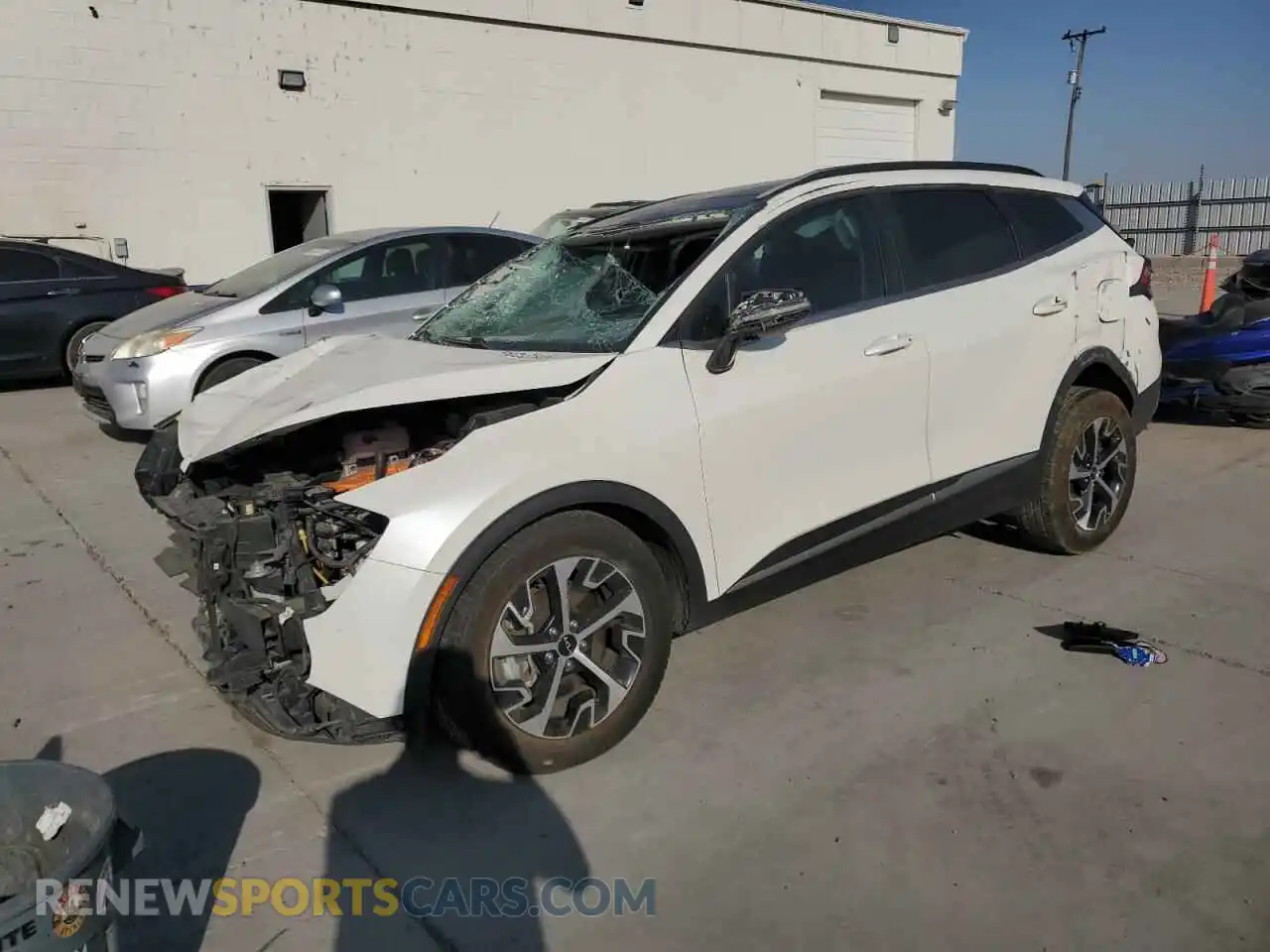 1 Photograph of a damaged car KNDPVCAG4P7026101 KIA SPORTAGE 2023